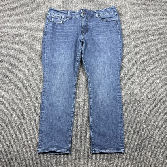 torrid Denim - Torrid Perfect Skinny Ankle Premium Stretch Blue Jeans 16R 40060505